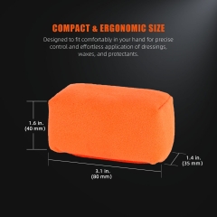 SPTA Car Crystal Plated Sponge Block Coating Sponge Pad Special Sponge For Car Crystal Plating Soft Coating Pad