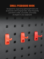 SPTA OT024 Scraper Red Hook Made With Plastic Bristle For Holding Various Tools&Sprayer and Microfiber Cloth