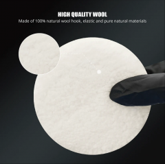SPTA 2Pack 3Inch Microfiber Pads, T20 Microfiber Finishing Pads to Remove Fine Scratches, Car Wash Scratches and Holograms for Dual Action Car Polisher Finishing Polishing Waxing