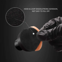 SPTA 5Pack 25MM Orange Heavy Cut Polishing Pad for Car Buffer Polisher Compound Polishing Sponge Pads, Compounding, Polishing,Remove 1200#/1500# Sanding Marks For Car Detailing, Tight Areas and Small Spaces