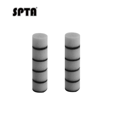 SPTA 10Pack 12.5MM Gray Light Cut & Polish Pad for Car Buffer Polisher Compound Polishing, Buffing, Compounding, And removal of ultra-fine swirl marks, car wash scratches, and hazing, leaving a swirl-free gloss finish For Car Detailing, Tight Areas and S