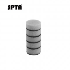 SPTA 5Pack 2Inch Gray Light Cut & Polish Pad for Car Buffer Polisher Compound Polishing, Buffing, Compounding, And removal of ultra-fine swirl marks, car wash scratches, and hazing, leaving a swirl-free gloss finish For Car Detailing, Tight Areas and Sma