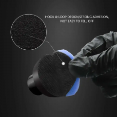 SPTA 5Pack 2Inch Blue Medium Cut Polishing Pad for Car Buffer Polisher Compound Polishing Sponge Pads Compounding, Polishing,Remove 1500#/2000# Sanding Marks For Car Detailing, Tight Areas and Small Spaces