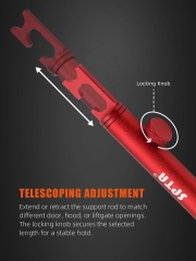 SPTA Aluminium Car Polishing Detail Support Rod Scalable Rod for Car Detailing