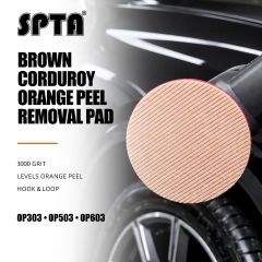 SPTA Car Orange-peel Removal Buffing Polishing Pad Denim Pad 3000 Grit 3
