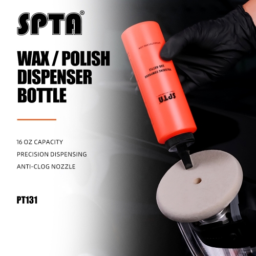 SPTA 400ml Car Wax Polish Liquid Sub-bottle Car Beauty Tool Multi-function Bottle