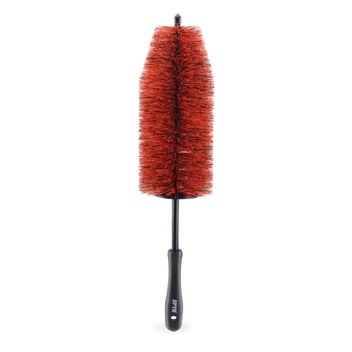 SPTA Car Wheel Cleaning Brush, Premium Detailing Wheel Brush for All Vehicle Types 17.7" Ultra-Soft and Scratch-Free Reusable Rim, Car Detailing Brush Tool for Rims & Tires for Deep Cleaning