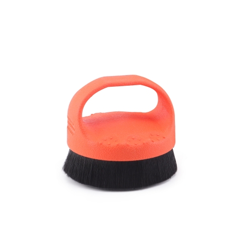 SPTA Tire Soft Shine Applicator Brush, Reusable Tire Shine Applicator Brush, Soft Bristle Tool for Application, Ergonomic Grip,Mess-Free Gel & Liquid Tire Dressing Brush for Trim and Rubber Surfaces