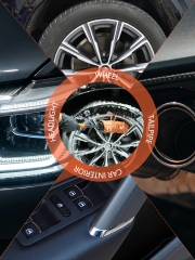 SPTA Car Wheel Brush, Microfibre Rim Brush , Rim Cleaner Brush for Wheel Cleaning, Wheel Cleaning Brush for All Wheel Types