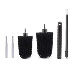 SPTA Rim & Wheel Brush Set For Drill and Handle