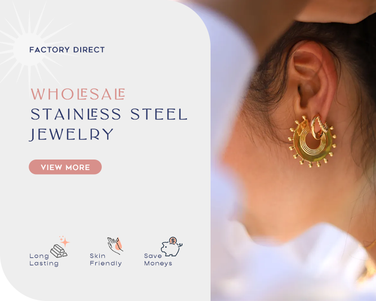 Wholesale stainless steel jewelry by China jewelry factory direct