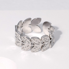 316l Stainless Steel Jewelry Wholesale Vintage open ring for women