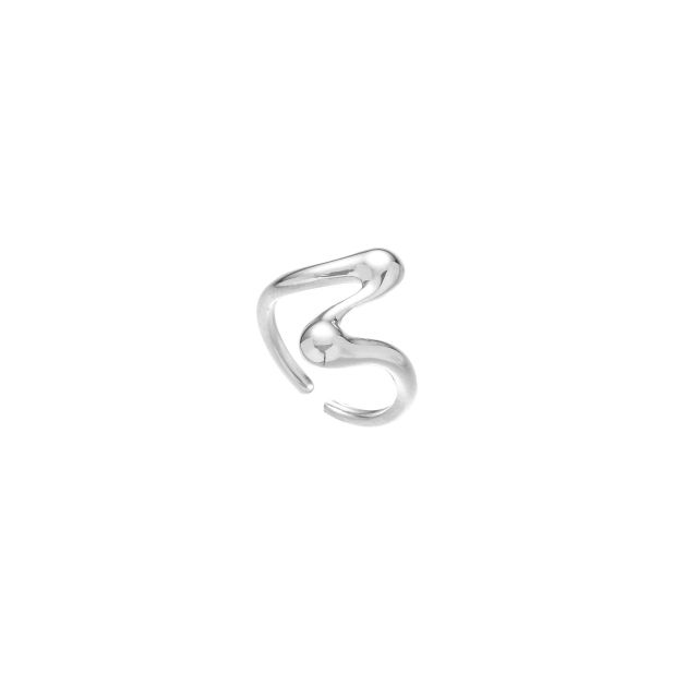 PVD Stainless Steel Jewelry Serpentine Open Ring