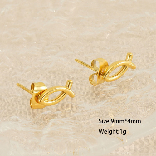 JY626 Stainless Steel  Stud Earrings