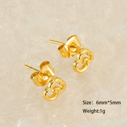 JY619 Stainless Steel  Stud Earrings