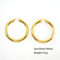 JY191 Fashion  Stainless Steel Hoop Earrings/ Boucle d'oreilles en acier inoxydable