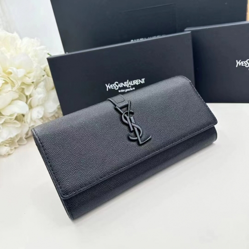 Top1：1 ysl long Covered wallet
