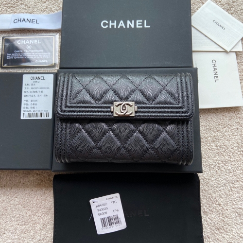 Import boutique grade Chanel leboy medium wallet 