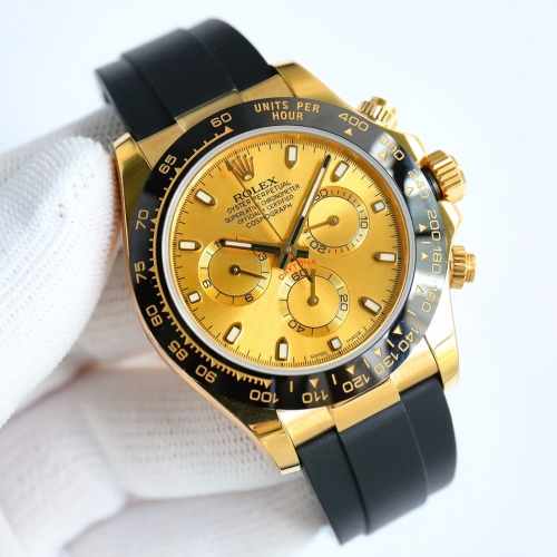 []18K Gold Daytona Automatic Watch