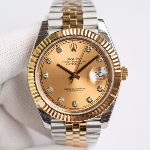 ROLEX Date Just 41mm Automatic Mens Watch