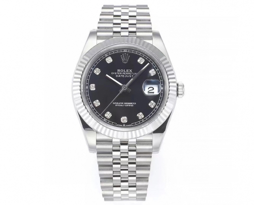 Top Grade ROLEX Date Just 41mm Automatic Mens Watch