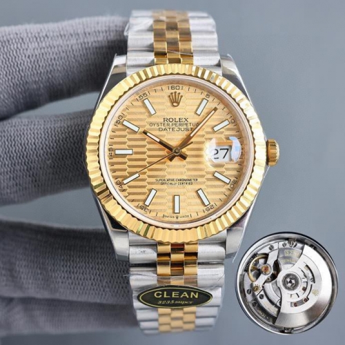 Top Grade ROLEX Date Just 41mm Automatic Mens Watch