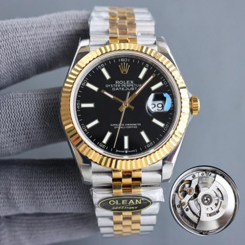 Top Grade ROLEX Date Just 41mm Automatic Mens Watch