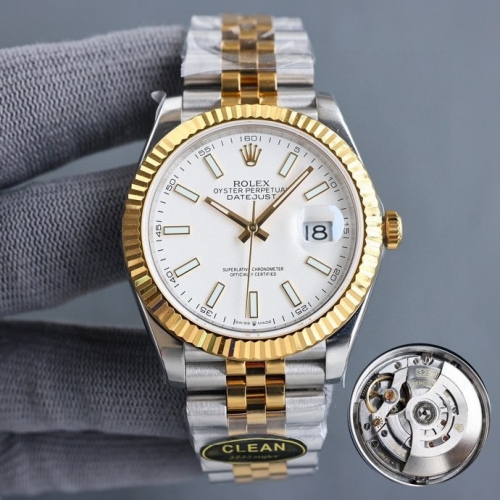 Top Grade ROLEX Date Just 41mm Automatic Mens Watch