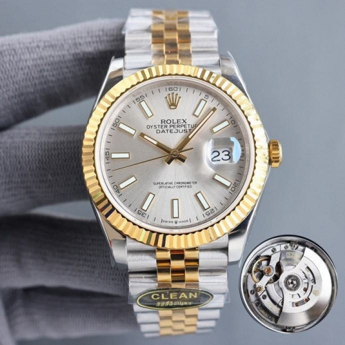 Top Grade ROLEX Date Just 41mm Automatic Mens Watch