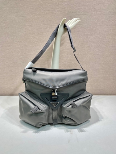 Top grade Prada nylon  sling bag  