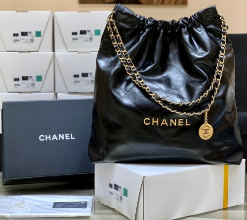 Top grade (cc) Chanel Garbage bag Large