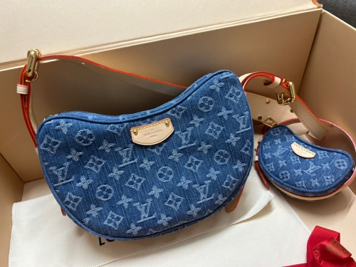 Boutique grade import LV Croissant 