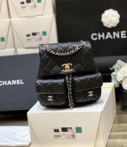 Top grade (cc) Chanel 23P backpack