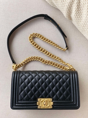 Top grade (Fox) Chanel leboy medium 