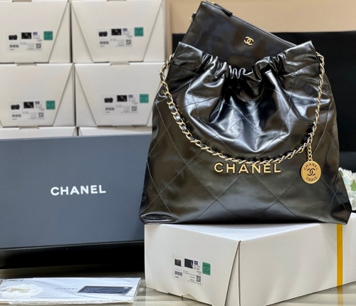 Top grade (cc) Chanel Garbage bag small