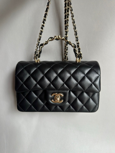 (Fox) Chanel 23K top handle mini