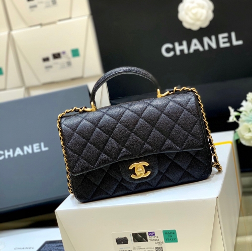 Top grade (cc) Chanel top handle mini 