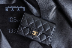 Top grade (cc) Chanel cf card holder