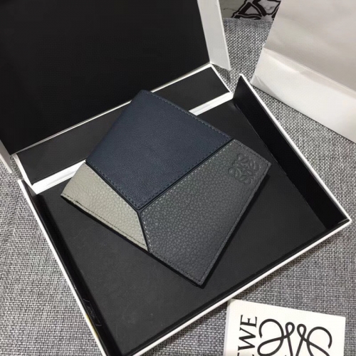 Top grade Loewe puzzle bifold wallet