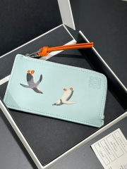 Top grade Loewe suna fujita special limited edition card holder