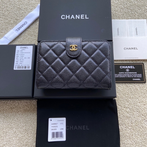 Boutique grade Import Chanel medium wallet
