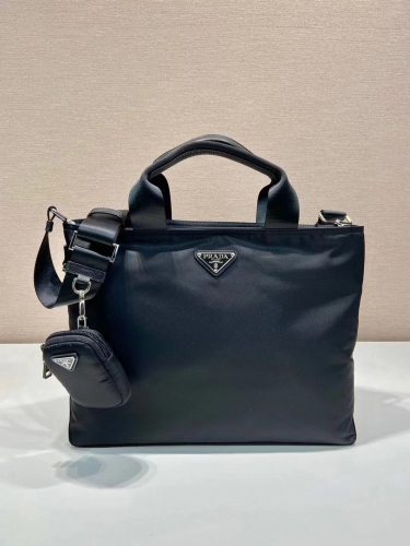 Boutique grade import Prada document bag