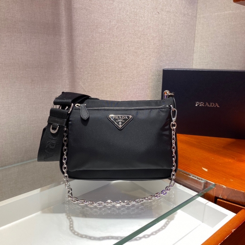 Boutique grade import Prada twin bag