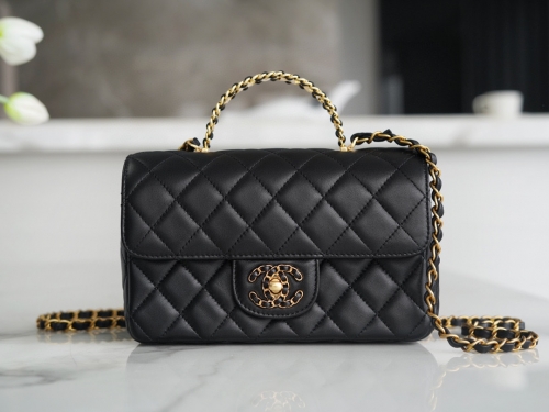 (cc) Chanel 24C top handle mini