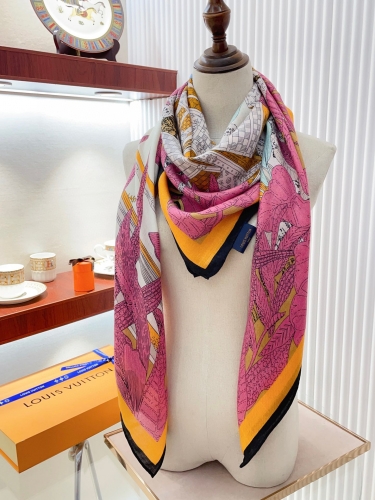 Top grade LV  square scarf