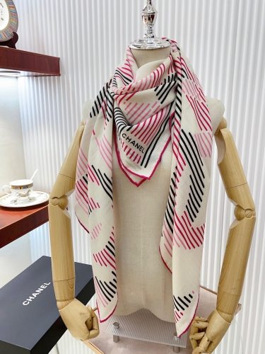 Top grade Chanel square scarf