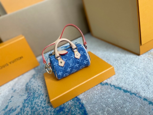 Boutique grade import LV denim Micro speedy