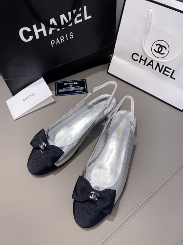 Chanel 24c flat sandals