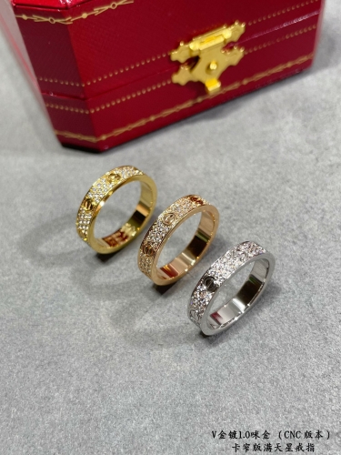 Top grade Cartier ring (full diamond) Thin