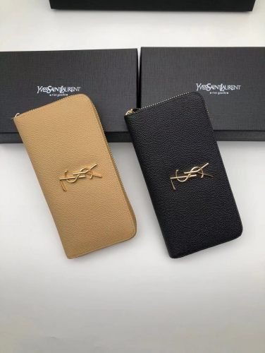 Normal grade(1:1)Ysl long Zipper Wallet